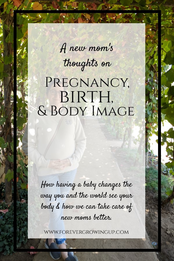 pregnancy birth & body image